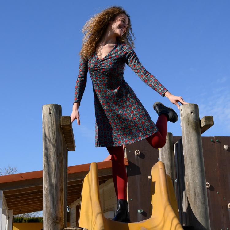 vestido VAINILLA mosaic