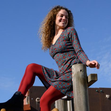 vestido VAINILLA mosaic