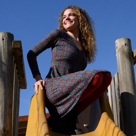 vestido VAINILLA mosaic