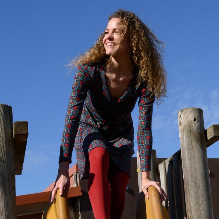 vestido VAINILLA mosaic