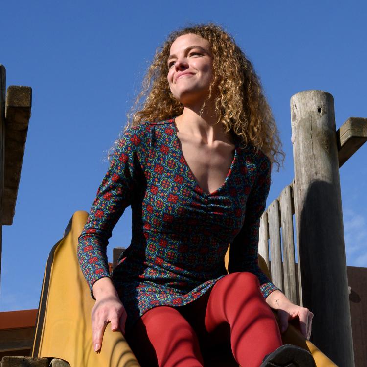 vestido VAINILLA mosaic