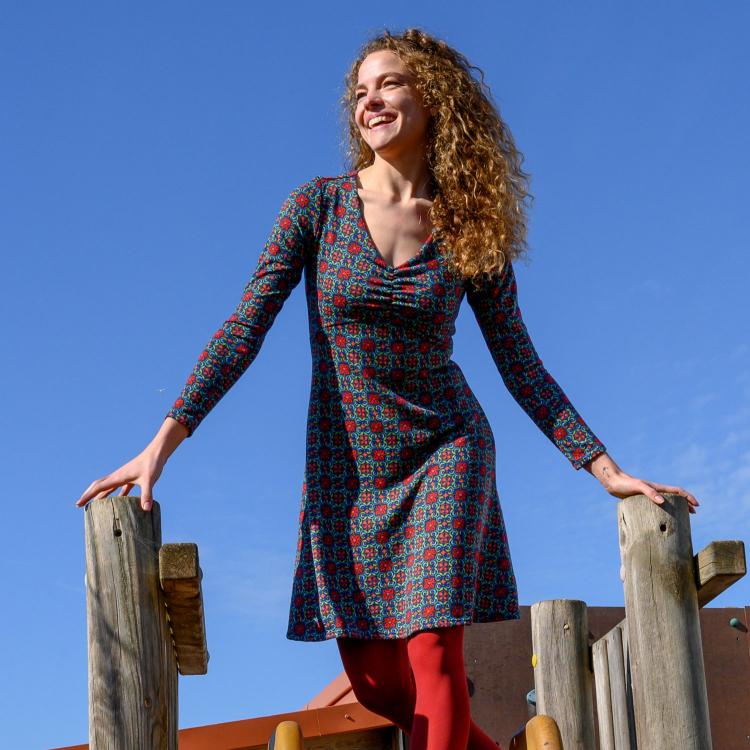 vestido VAINILLA mosaic