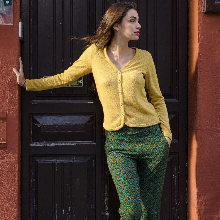 CHAQUETA REBECA lisa bucle