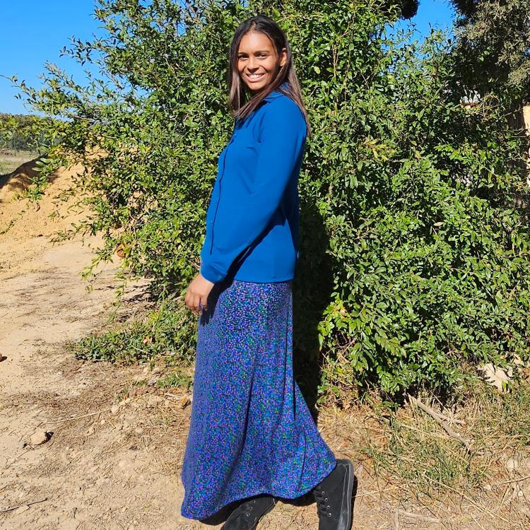 falda SAMY LARGA dots