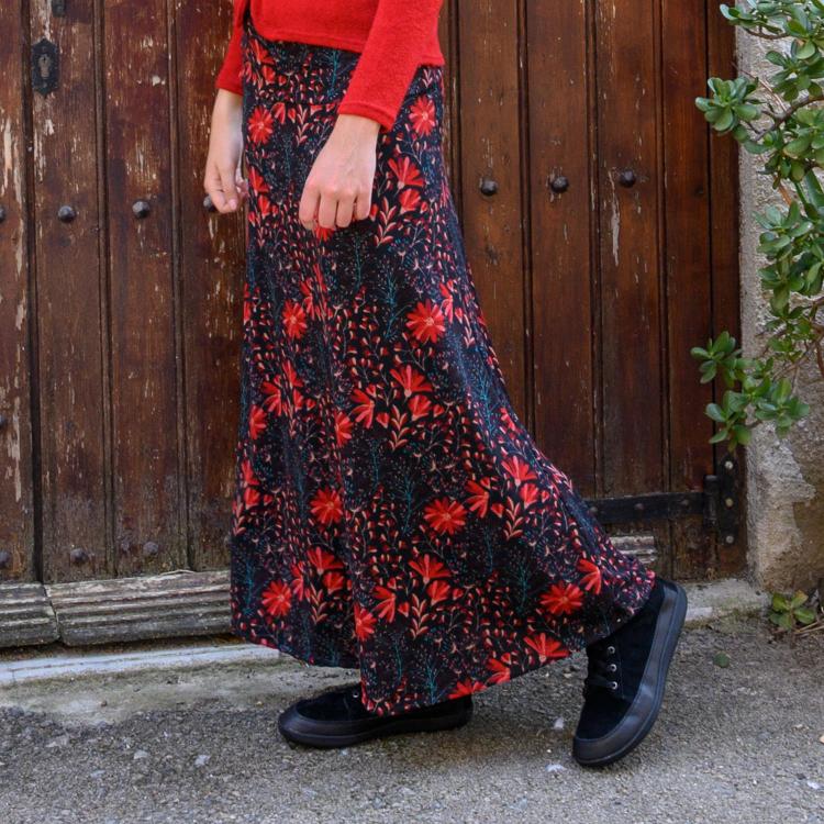 falda SAMY LARGA fosc