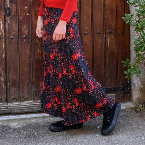 falda SAMY LARGA fosc