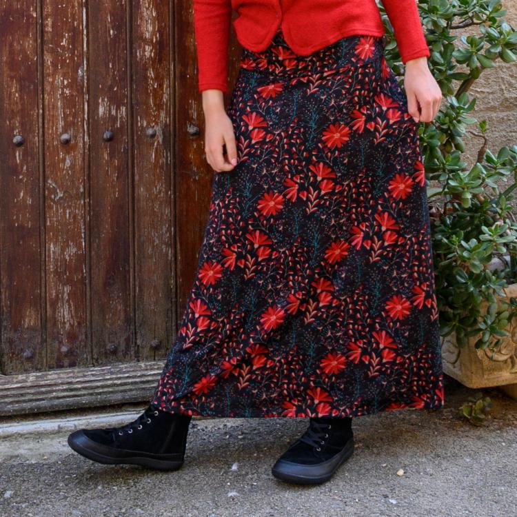 falda SAMY LARGA fosc