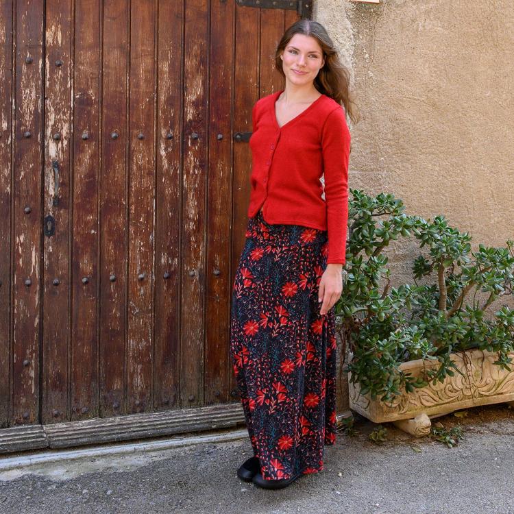 falda SAMY LARGA fosc