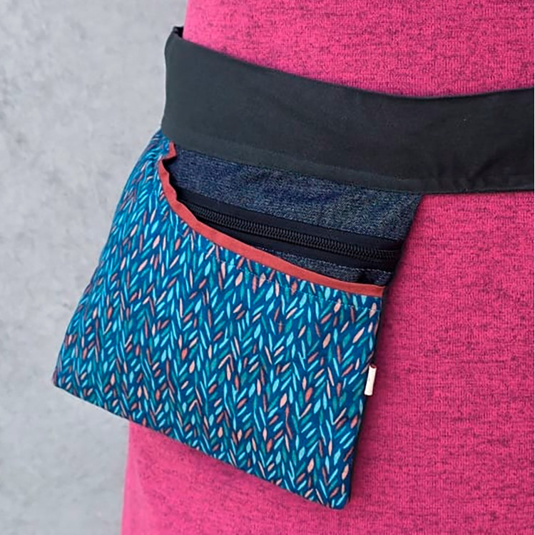 -Riñonera rupia- mix prints