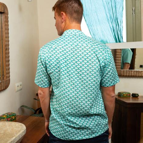 camisa GUIM m/c algodón WIFI