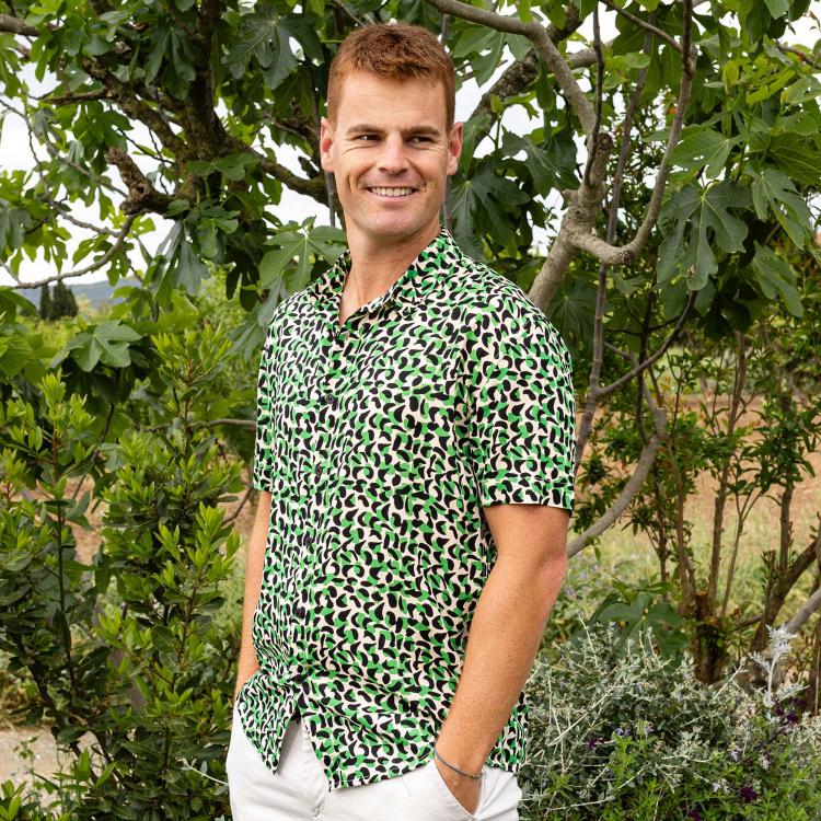 camisa SERGI rayón m/c ANIMAL