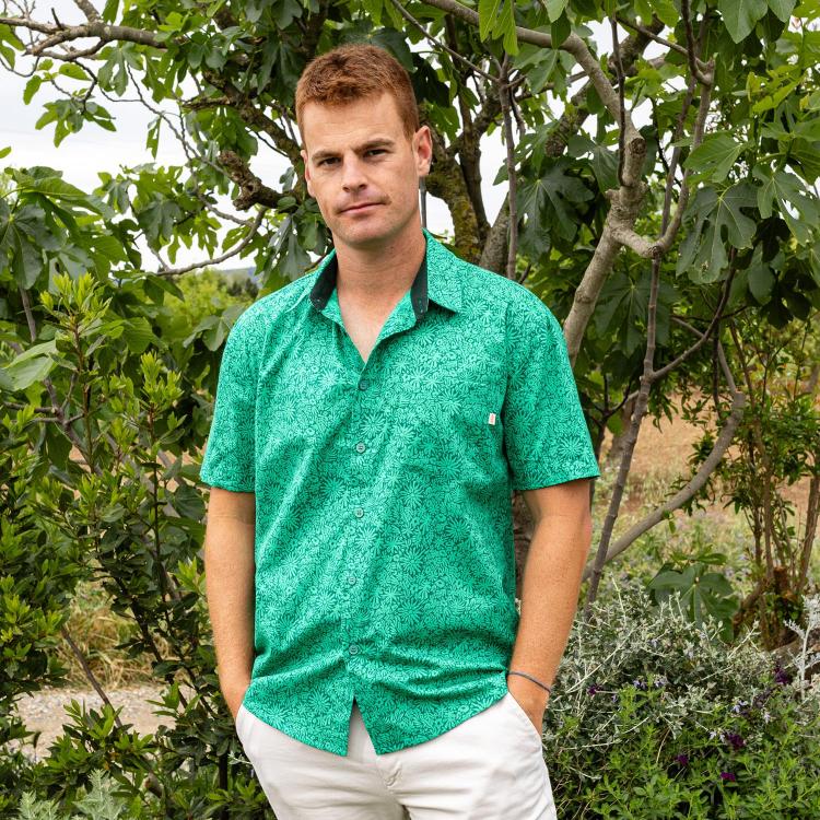 camisa GUIM m/c algodón MAGI