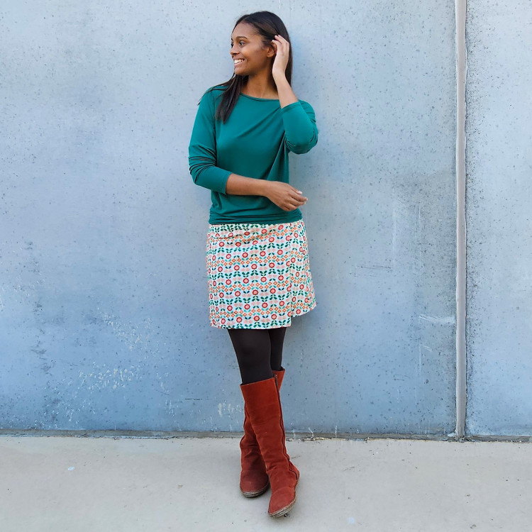 -falda reversible iguana-...