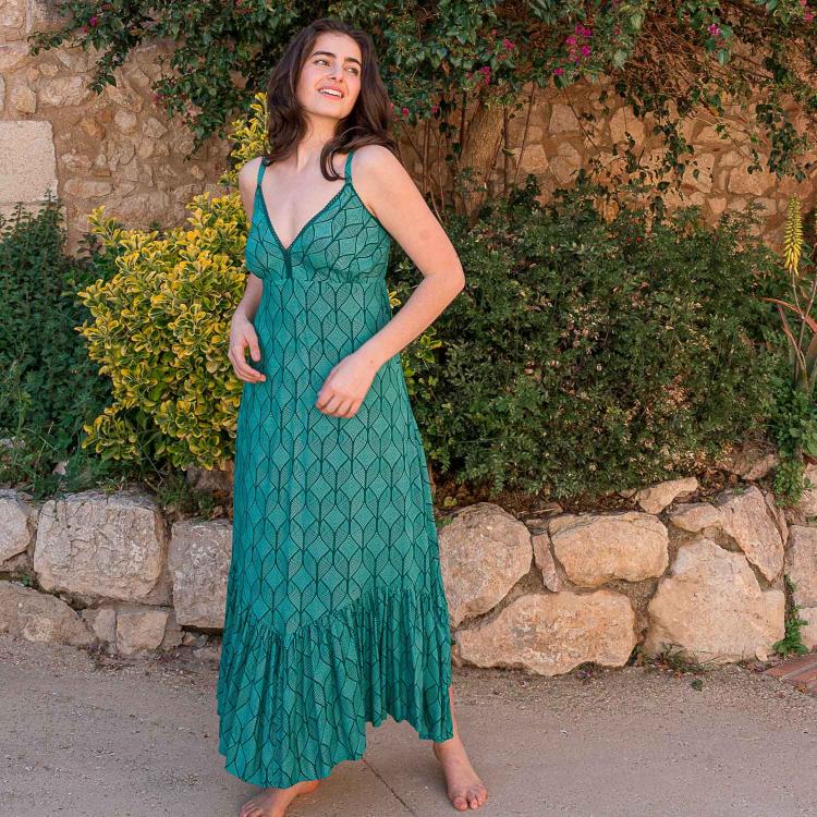 VESTIDO UYUNI largo congo