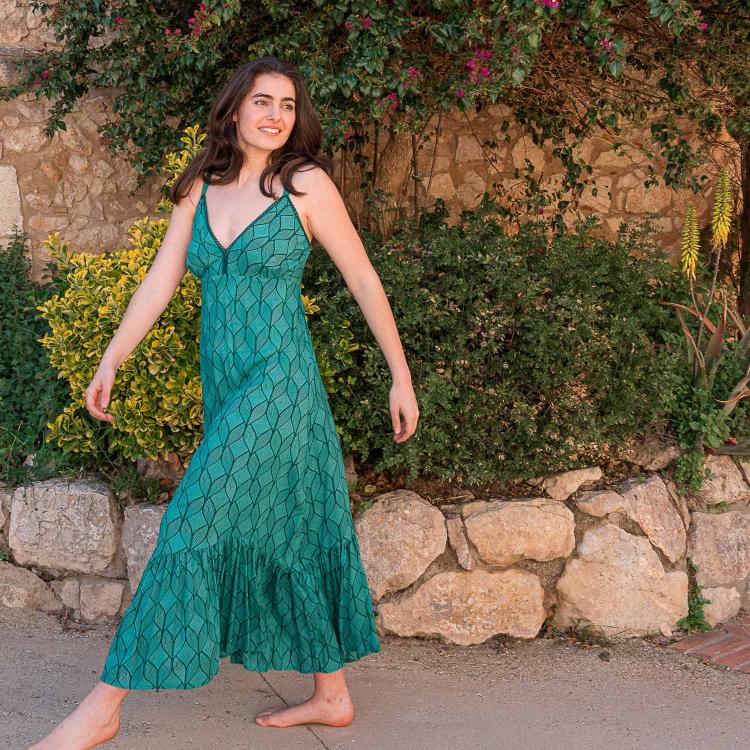 VESTIDO UYUNI largo congo