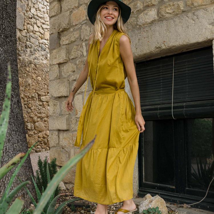 Vestido ANIE Liso - Varios Colores