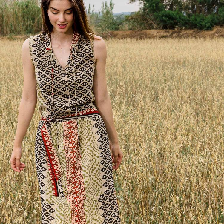 Vestido ANIE African mix