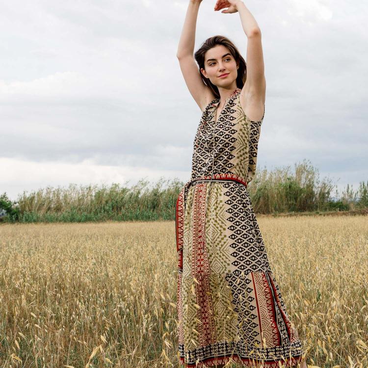 Vestido ANIE African mix