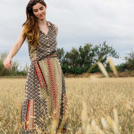 Vestido ANIE African mix