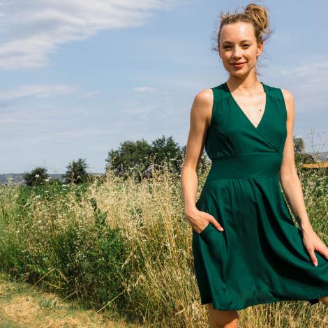 Vestido BLAI liso -colores varios-