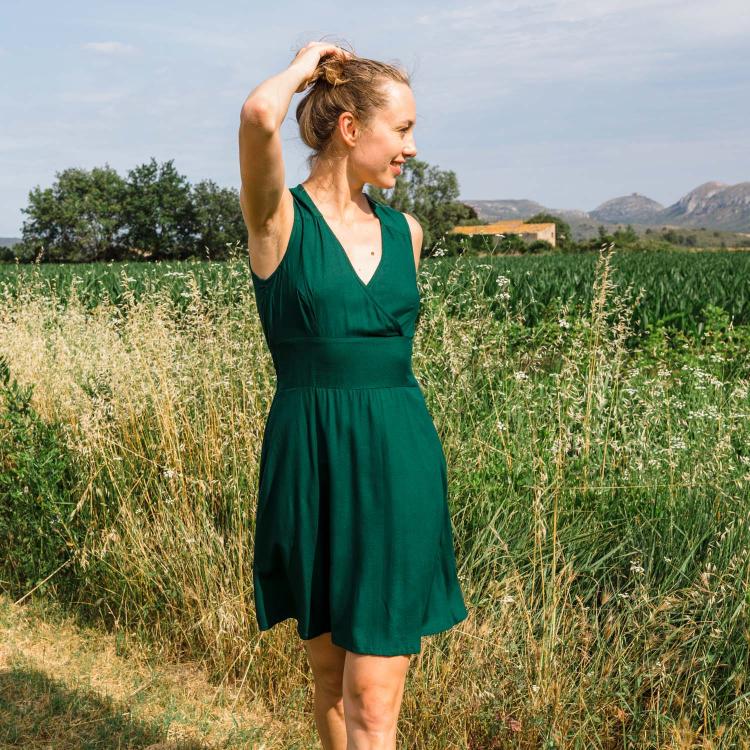 Vestido BLAI liso -colores varios-