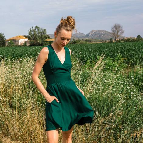 Vestido BLAI liso -colores varios-