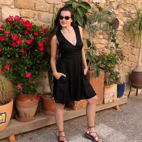 Vestido BLAI liso -colores varios-