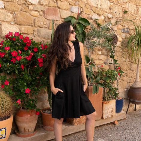 Vestido BLAI liso -colores varios-