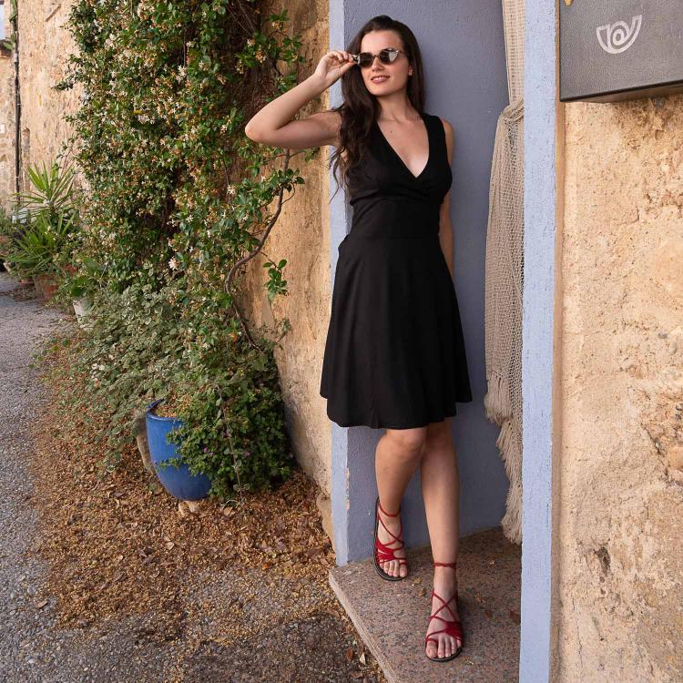 Vestido BLAI liso -colores varios-