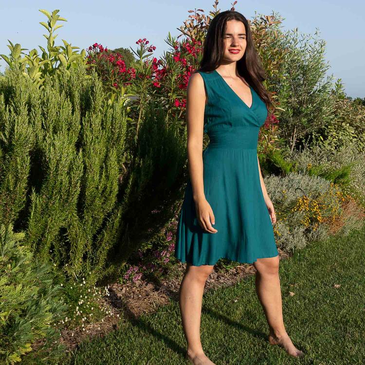 Vestido BLAI liso -colores varios-