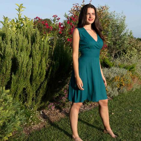 Vestido BLAI liso -colores varios-