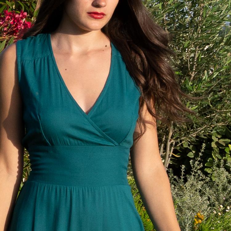 Vestido BLAI liso -colores varios-