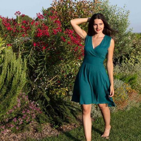Vestido BLAI liso -colores varios-