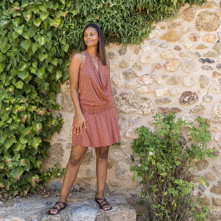 vestido AGUEDA tifany