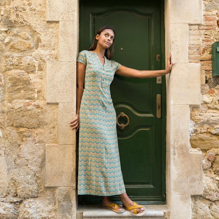 vestido KALINKA largo desi