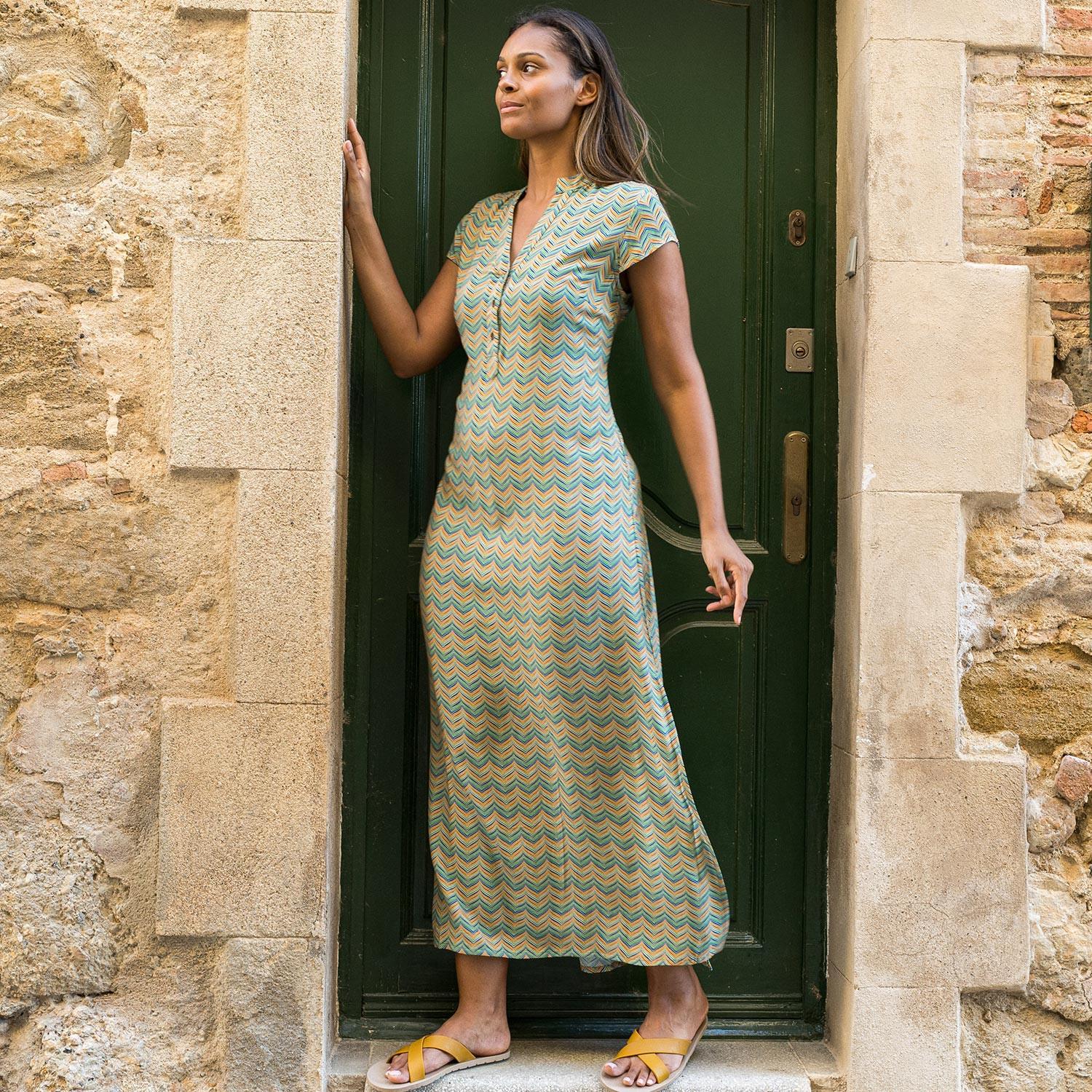 vestido KALINKA largo desi