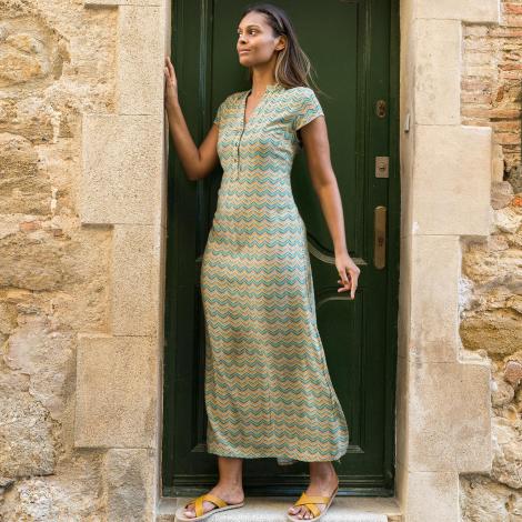 vestido KALINKA largo desi