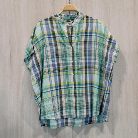 Top SATABI algodón MADRAS (varios colores)