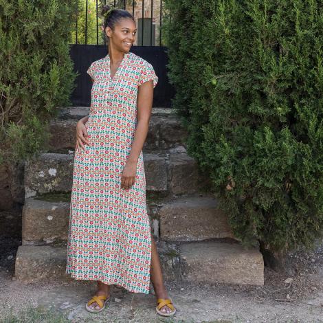 vestido KALINKA largo cucu