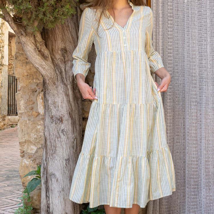 vestido GURU lines algodón (varios estampados)