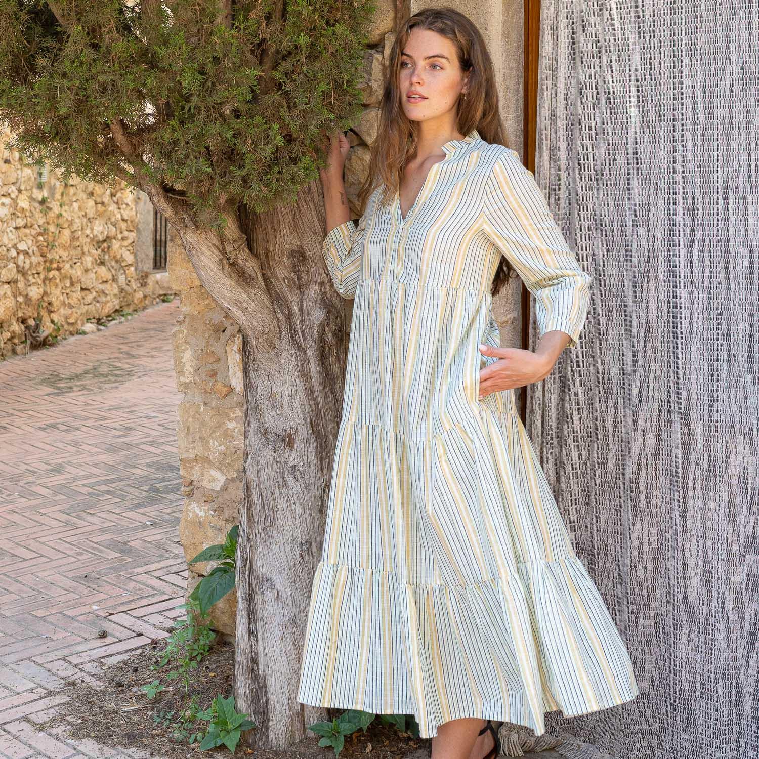 vestido GURU lines algodón (varios estampados)