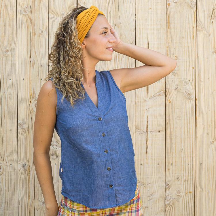 top MAO denim