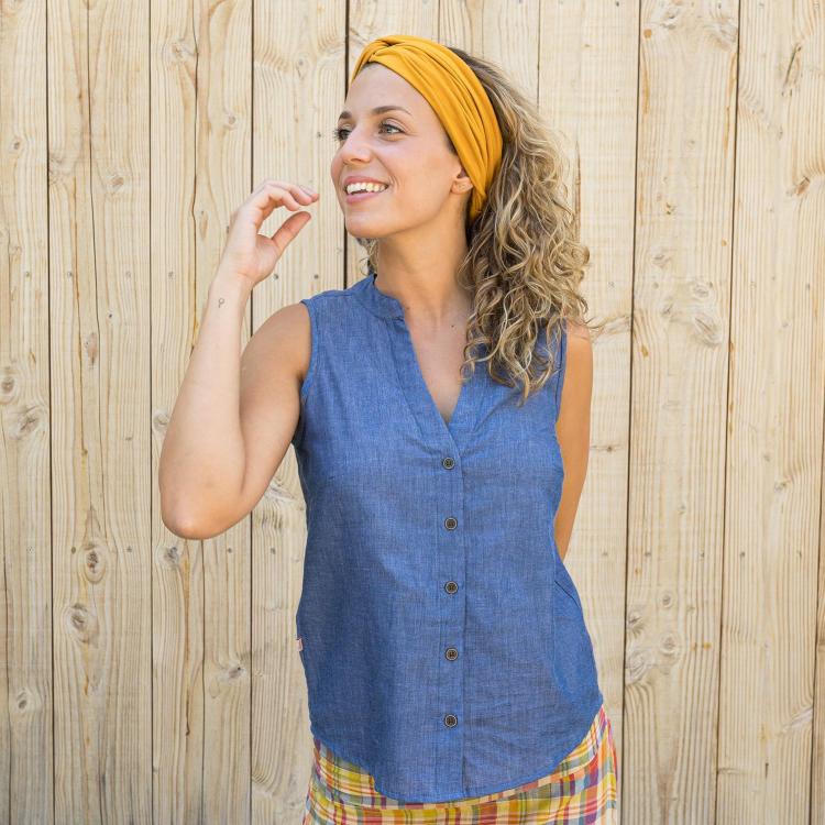 top MAO denim