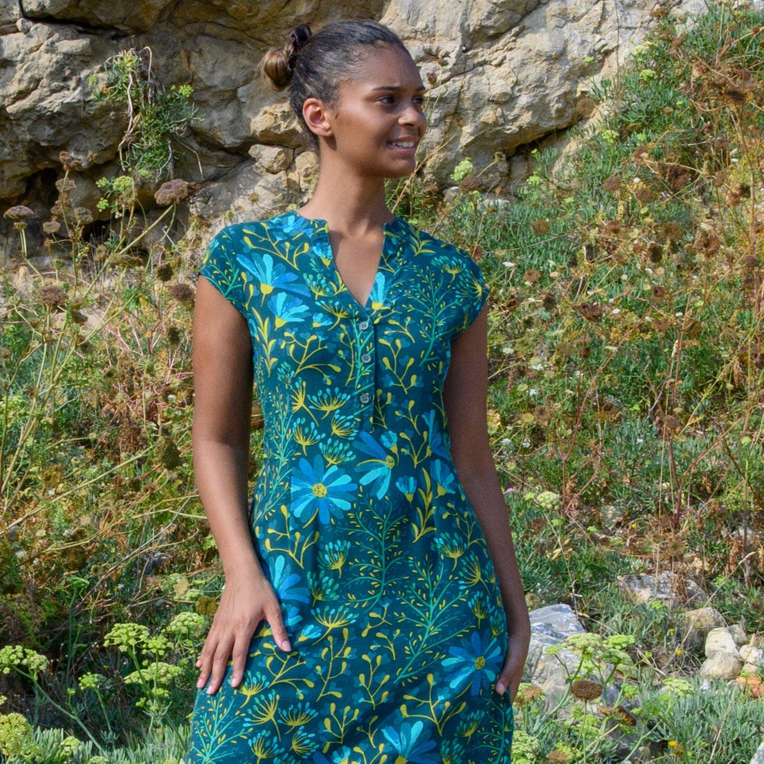 vestido CARLA fosc