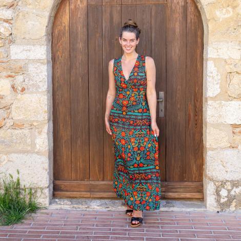 vestido BLAI largo mexic