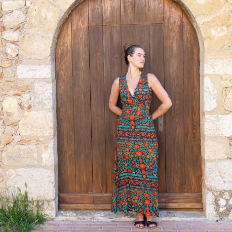 vestido BLAI largo mexic