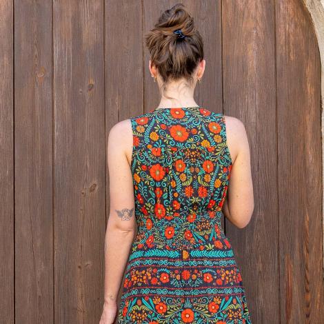 vestido BLAI largo mexic