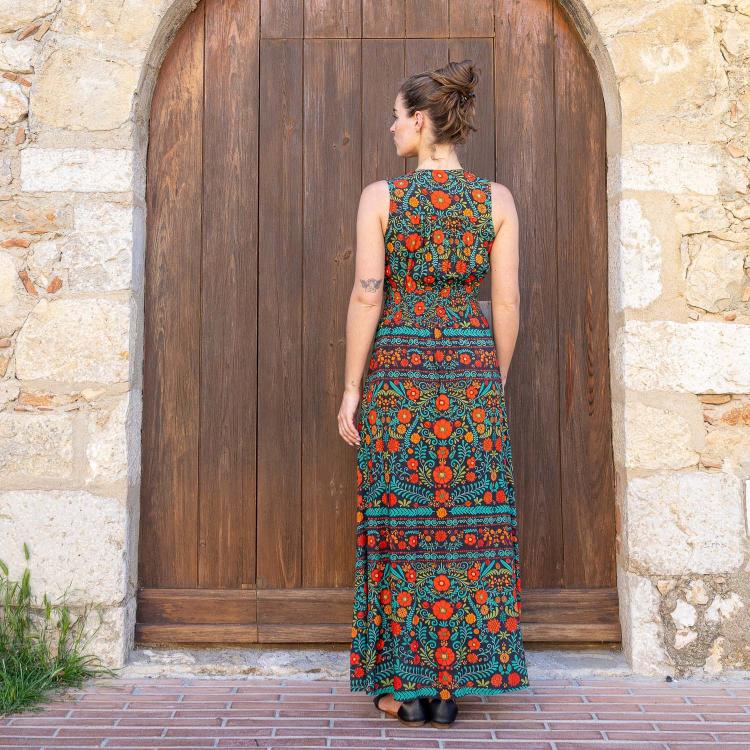 vestido BLAI largo mexic
