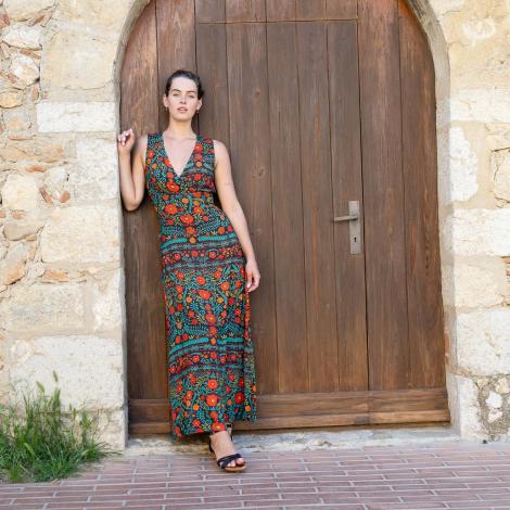 vestido BLAI largo mexic