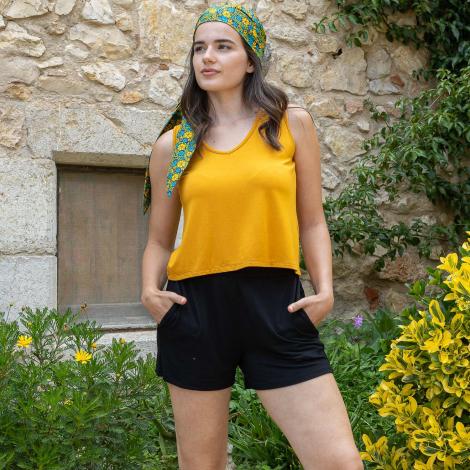 pantalon DEVI liso viscosa